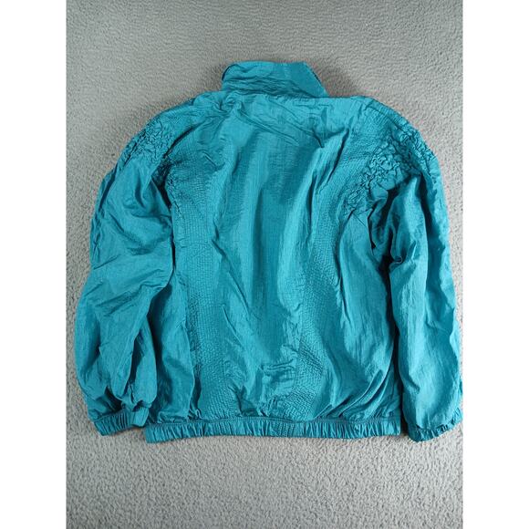 Vintage Great Cavalier St Paul Track Jacket Womens Large Blue Lined Pockets - Picture 6 of 7